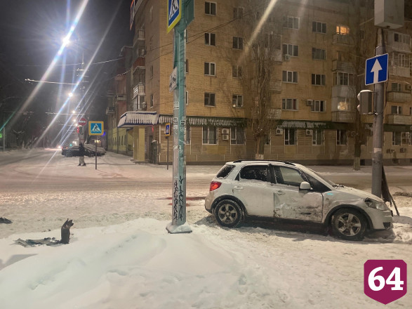 Разыскиваются свидетели столкновения иномарок в центре Саратова