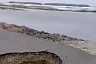 Талые воды размыли дорогу к саратовскому селу