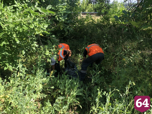 В Саратове ликвидировали незаконную свалку 