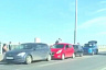 Массовая авария блокировала движение на мосту «Саратов - Энгельс»