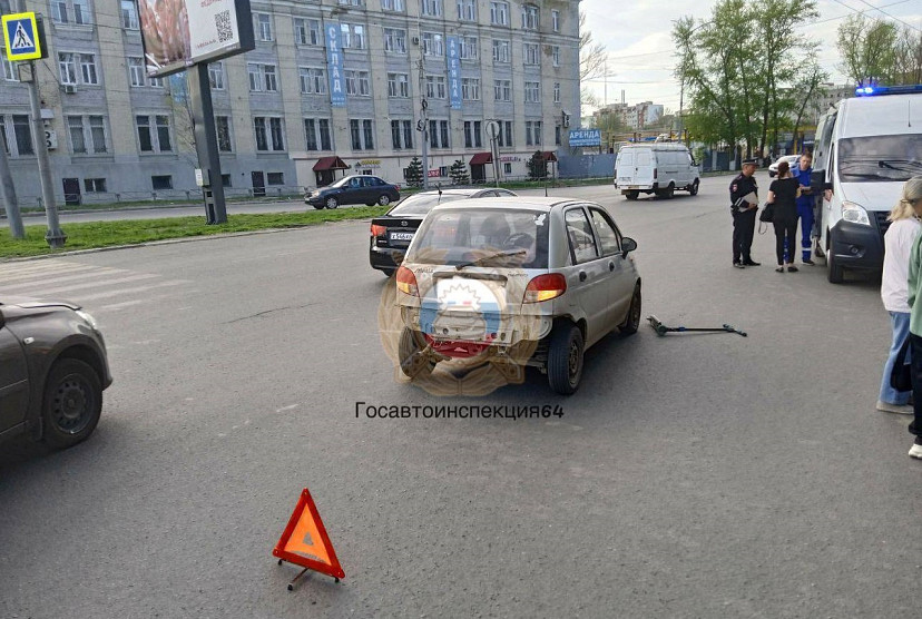 В Саратове женщина на малолитражке сбила 9-летнего мальчика