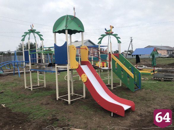 В райцентре под Саратовом появился народный сквер