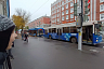 В центре Саратова водитель иномарки провалился в яму с кипятком 