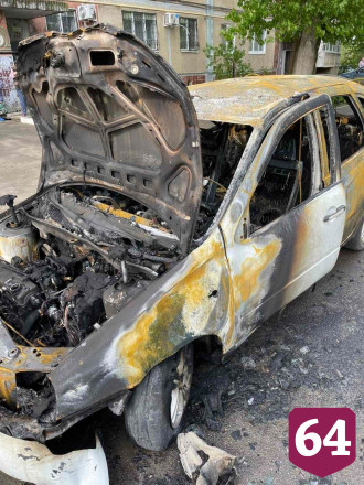 В Саратове горели 3 автомобиля