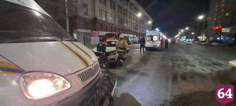 В ДТП на улице Чернышевского покалечились два человека
