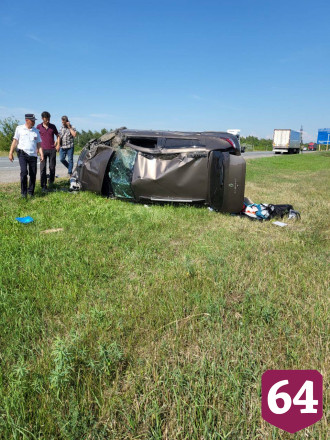 В Саратове трое человек травмировались в ДТП на трассе