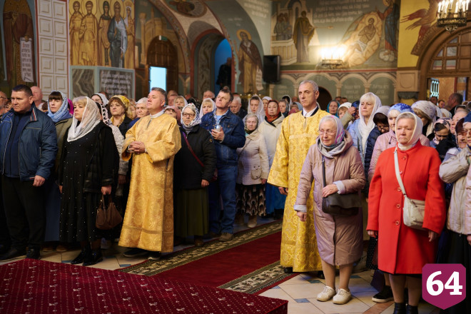 В Балаково освятили возрожденный Свято-Троицкий кафедральный собор