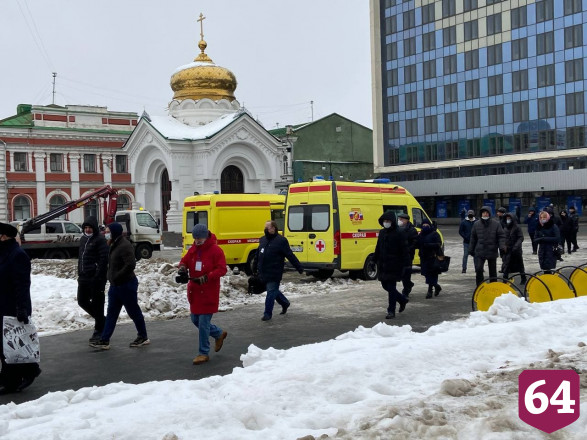 В протестной прогулке по Саратову шествовали несовершеннолетние 