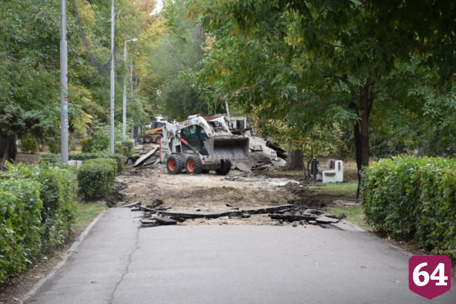 Началось благоустройство улицы Рахова