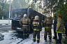 В Саратове полыхал автобус № 11