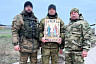 Бойцам 99-го полка в Донбассе вручили икону из Саратова
