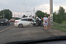 Иномарка превратилась в груду металла в ДТП со столбом