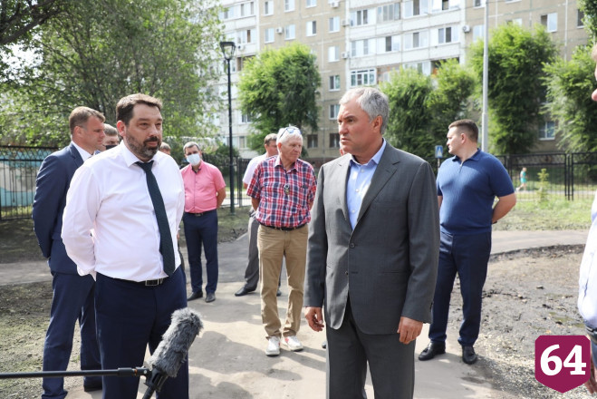 Володин раскритиковал проект реконструкции парка Гагарина 