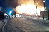 Под Саратовом полыхали дом на 3 семьи и мастерская