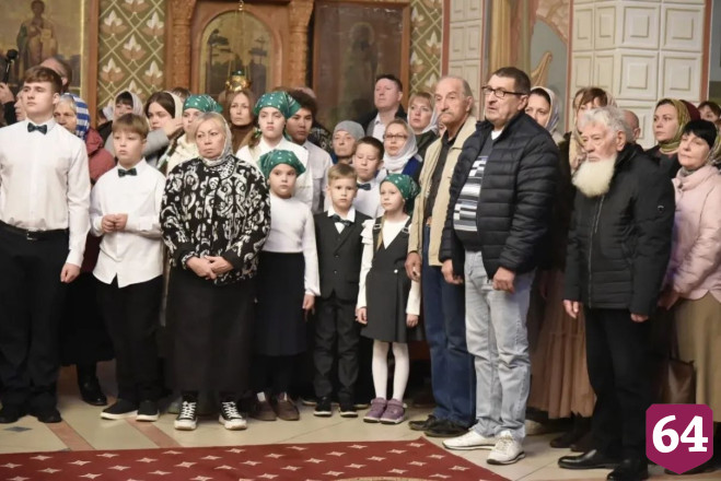 В Саратовской области провели великое освящение храма-памятника архитектуры