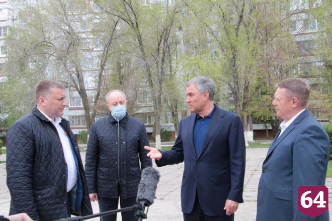 Володин назначил Панкова «прорабом» по благоустройству Балакова