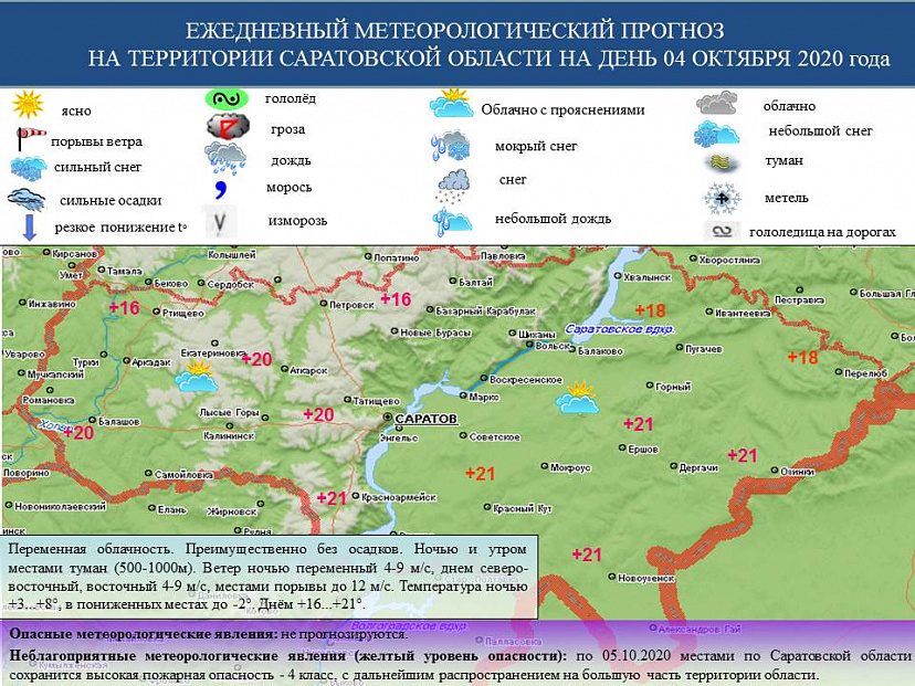 В Саратовской области продолжается бабье лето