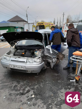На Веселой улице в ДТП пострадали два человека
