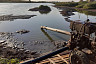 Экскаваторы тонули в иле при расчистке водохранилища под Саратовом 