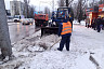 После критики губернатора в Саратове активизировали очистку улиц от снега