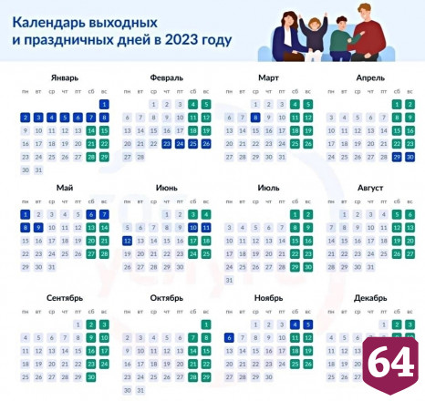 В новогодние праздники саратовцы отдохнут 9 дней