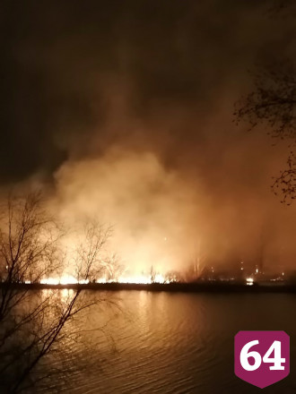 В 4 районах Саратовской области горели леса