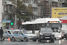 В Саратове полицейский автомобиль врезался в иномарку
