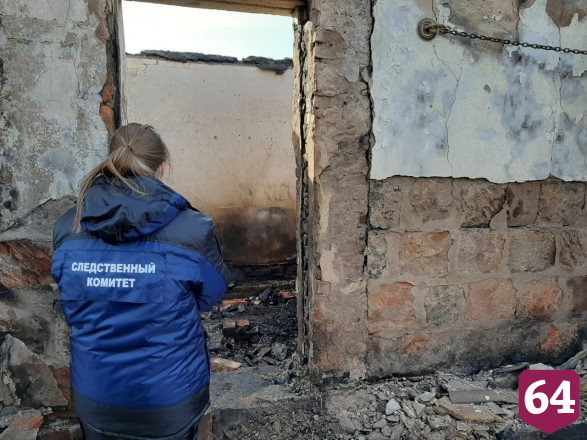 Под Саратовом в сгоревшей квартире нашли труп мужчины