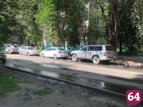 В центре Саратова ликвидировали «горную реку»