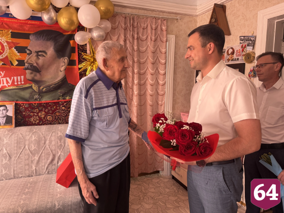 В Саратовской области отметил 100-летие зенитчик Великой Отечественной войны