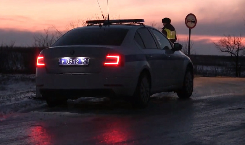 В Саратовской области закрыли трассы для грузовиков и автобусов