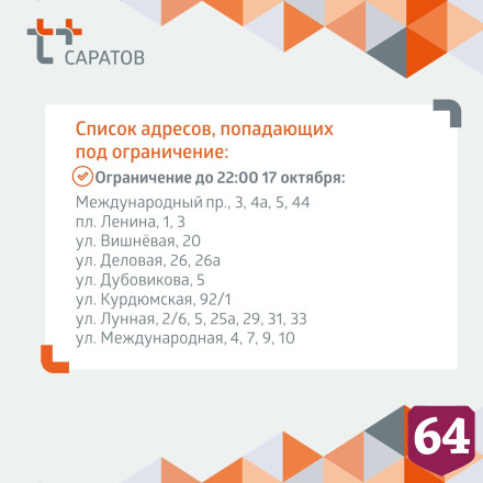 В дома саратовцев ограничили подачу горячей и холодной воды 