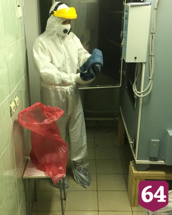 В Саратове установили прибор для очистки вещей от коронавируса