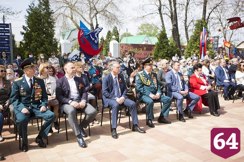 Интернат в Энгельсе отметил День Победы 