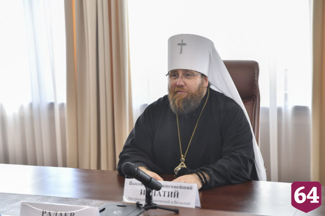 Губернатор пожелал новому саратовскому митрополиту продолжать восстановление храмов
