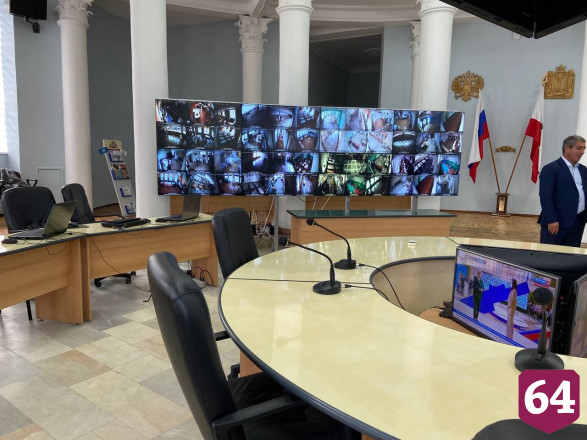 В Саратове перед выборами протестировали систему видеонаблюдения 