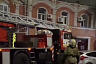 Два человека пострадали на крупном пожаре в центре Саратова