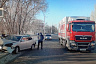 Иномарка улетела в столб от удара фуры «Магнита»