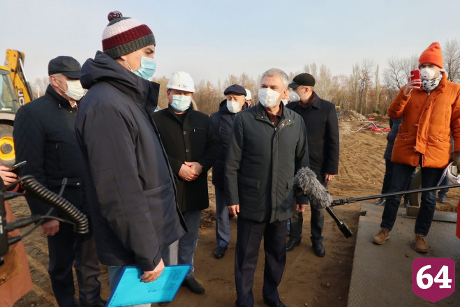 Вячеслав Володин побывал на стройплощадке Парка покорителей космоса