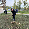 Глава района присоединился к субботнику в Энгельсе