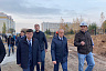 Радаев похвалил подрядчика за организацию работ при строительстве детсада в Энгельсе 
