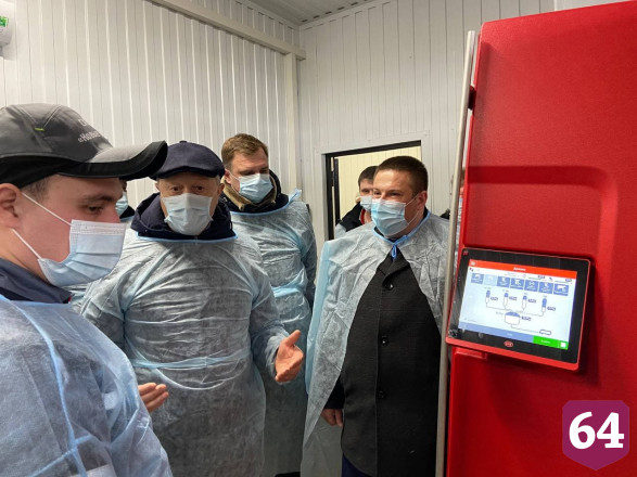В Саратовской области заработала первая роботизированная молочная ферма   
