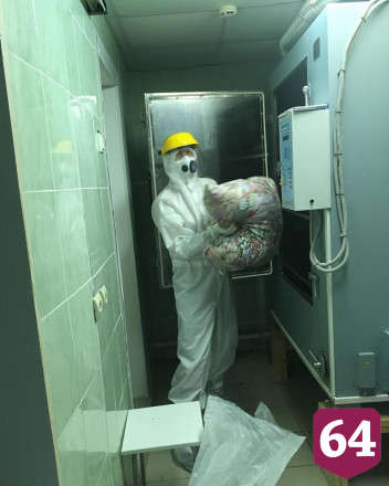 В Саратове установили прибор для очистки вещей от коронавируса
