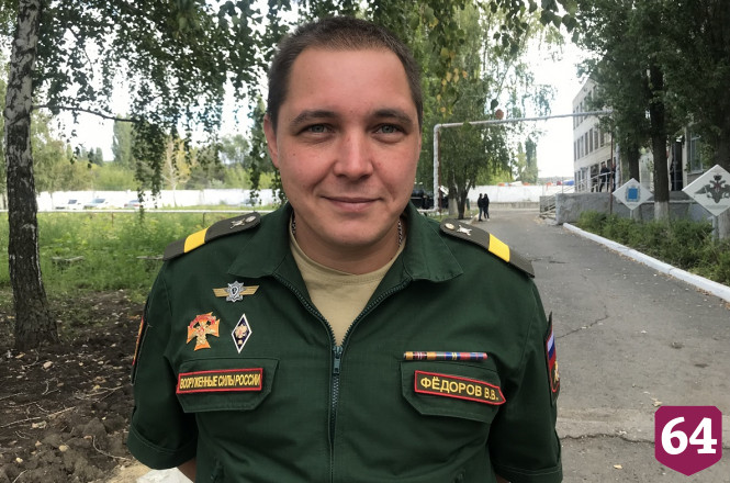 Саратовец представлен к медали Жукова за освобождение Лисичанска