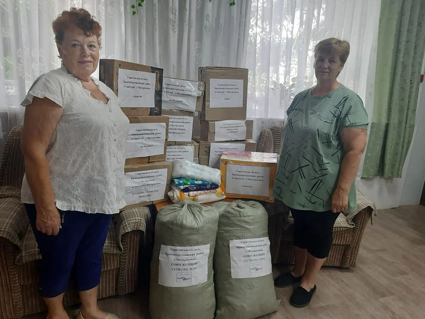 Волонтеры рассказали о «сердце» тыла в саратовском селе