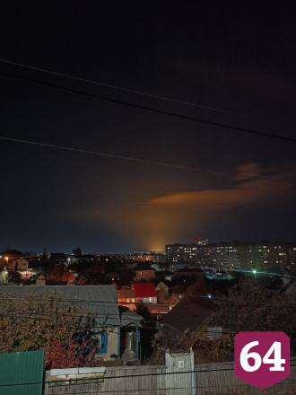 В Саратове обсуждают необычное сияние в небе