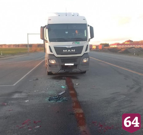 Пассажирка иномарки попала в больницу после ДТП с тягачом 