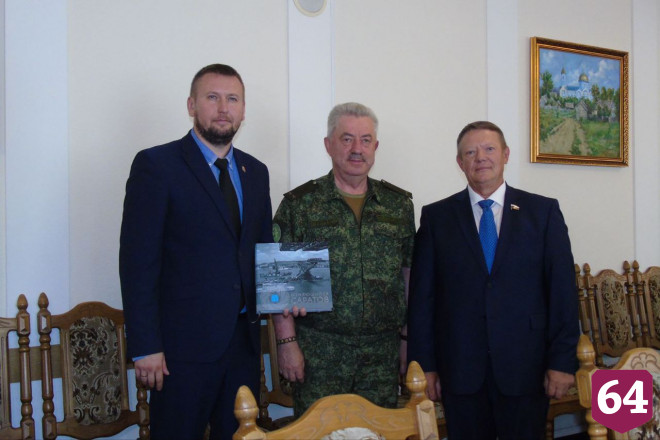 Роман Бусаргин и Николай Панков посетили Луганск