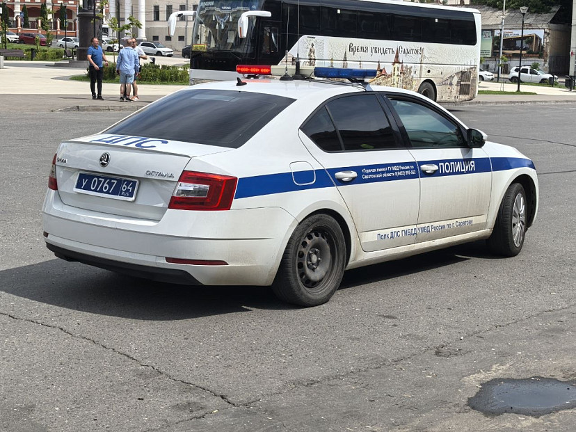 Автоинспекторы Саратова поймали пьяного мотоциклиста