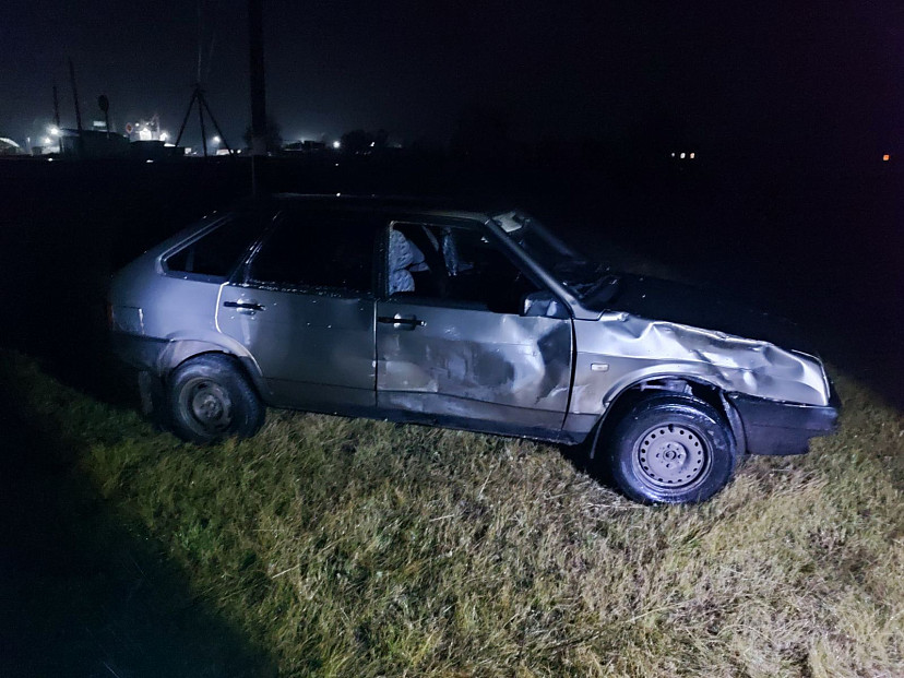 Под Саратовом подросток на мопеде попал в ДТП